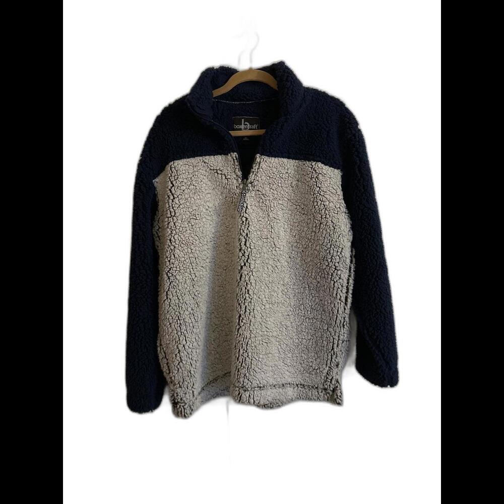 Boxercraft fluffy quarter zip fleece XL winter
